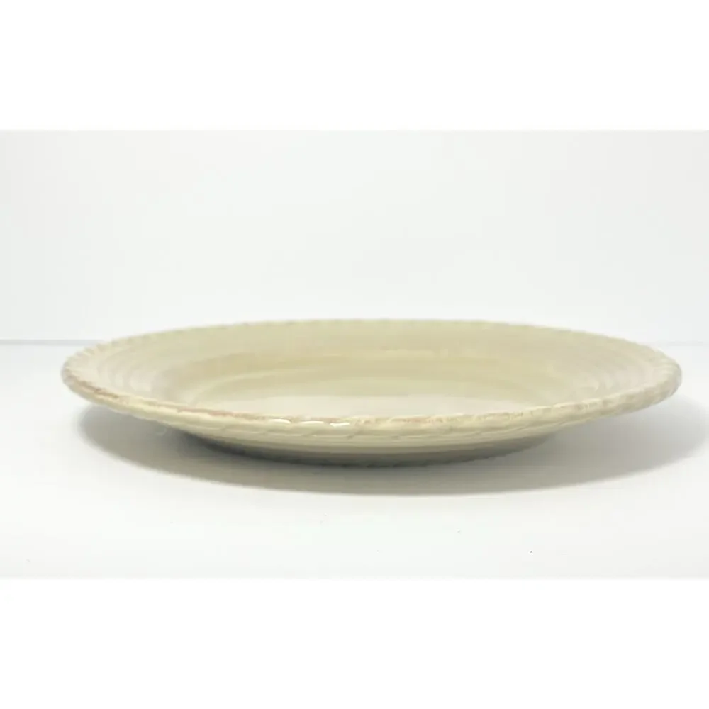 Z Gallerie & Tabletops Unlimited “Lucca (Taupe, Beige)” 5 Dinner Plates 11 3/8”
